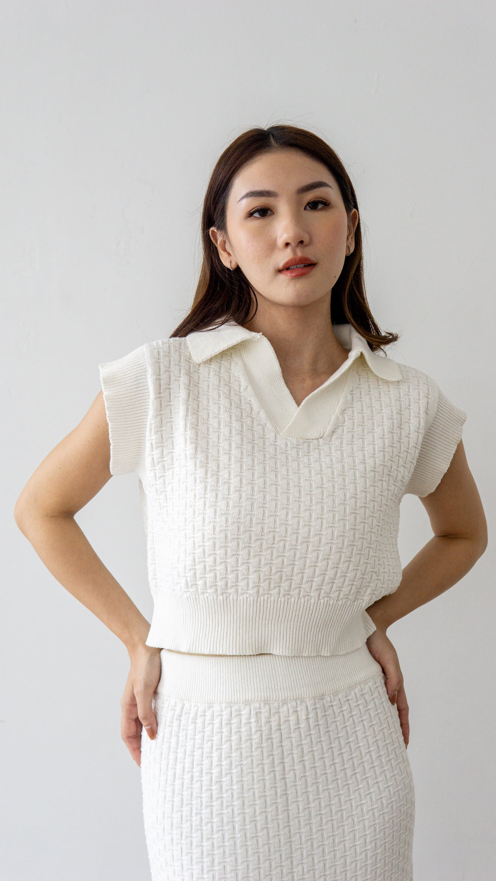 Becca Knit Top - White