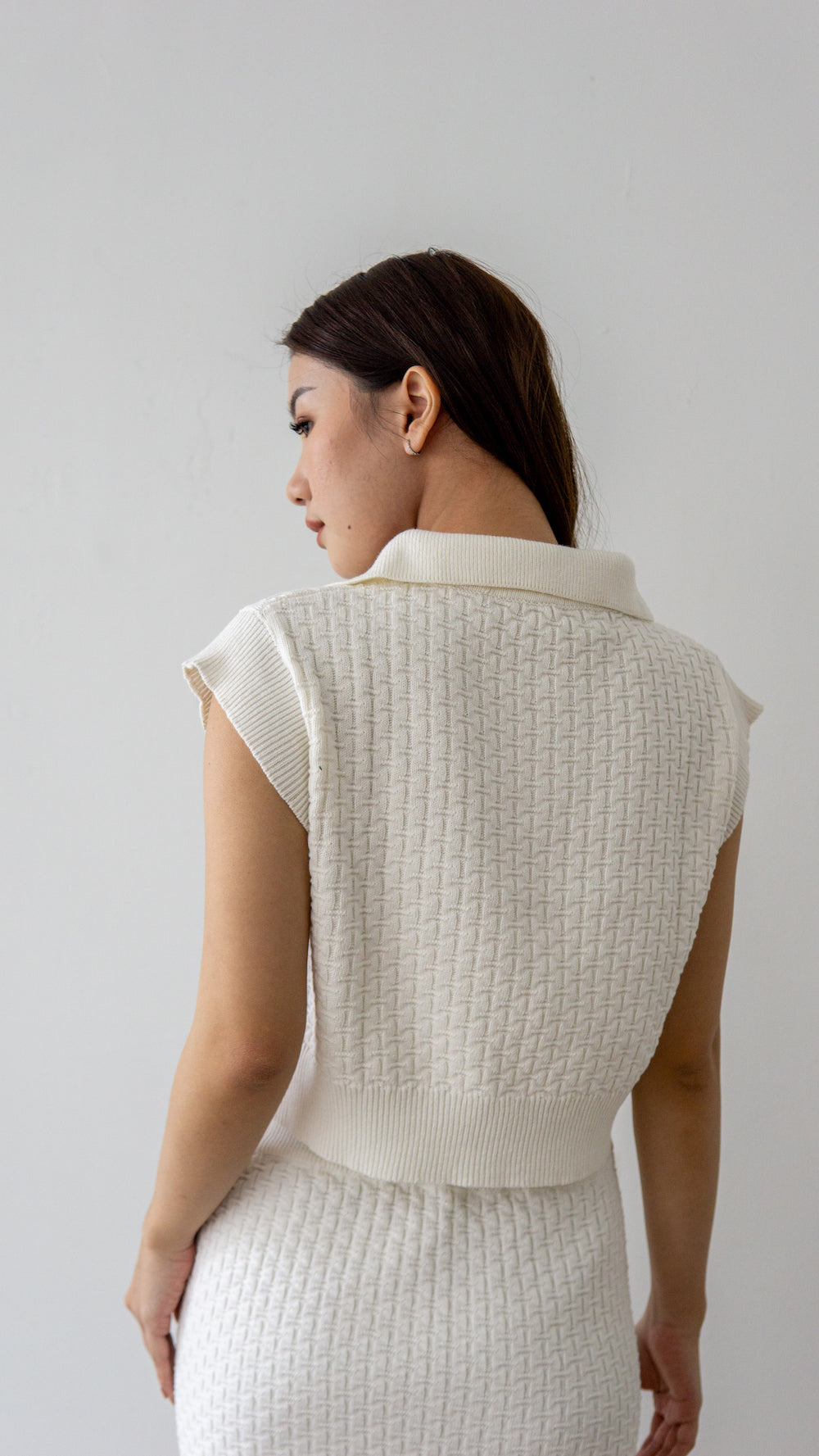 Becca Knit Top - White