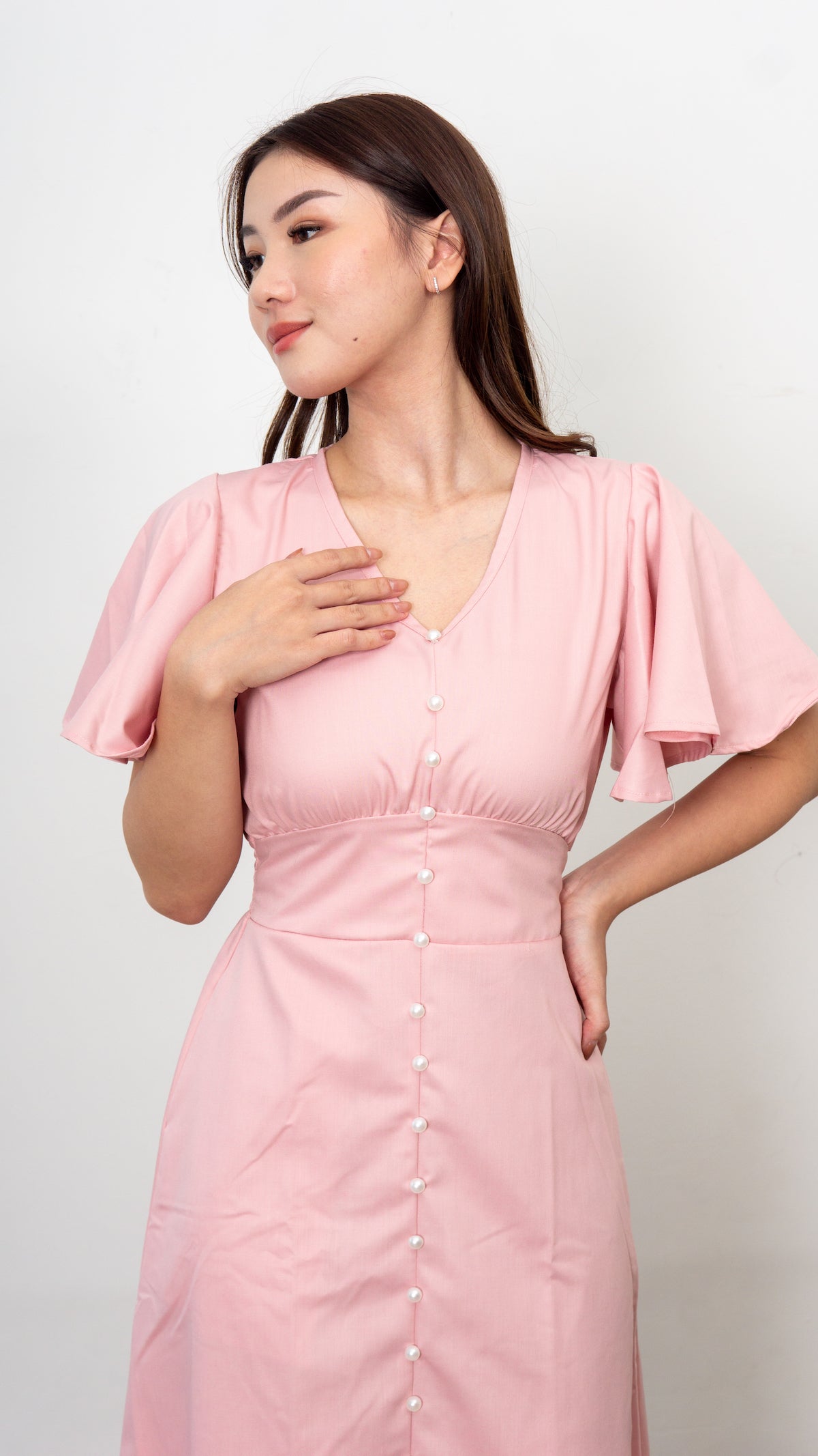 Marie Dress - Pink