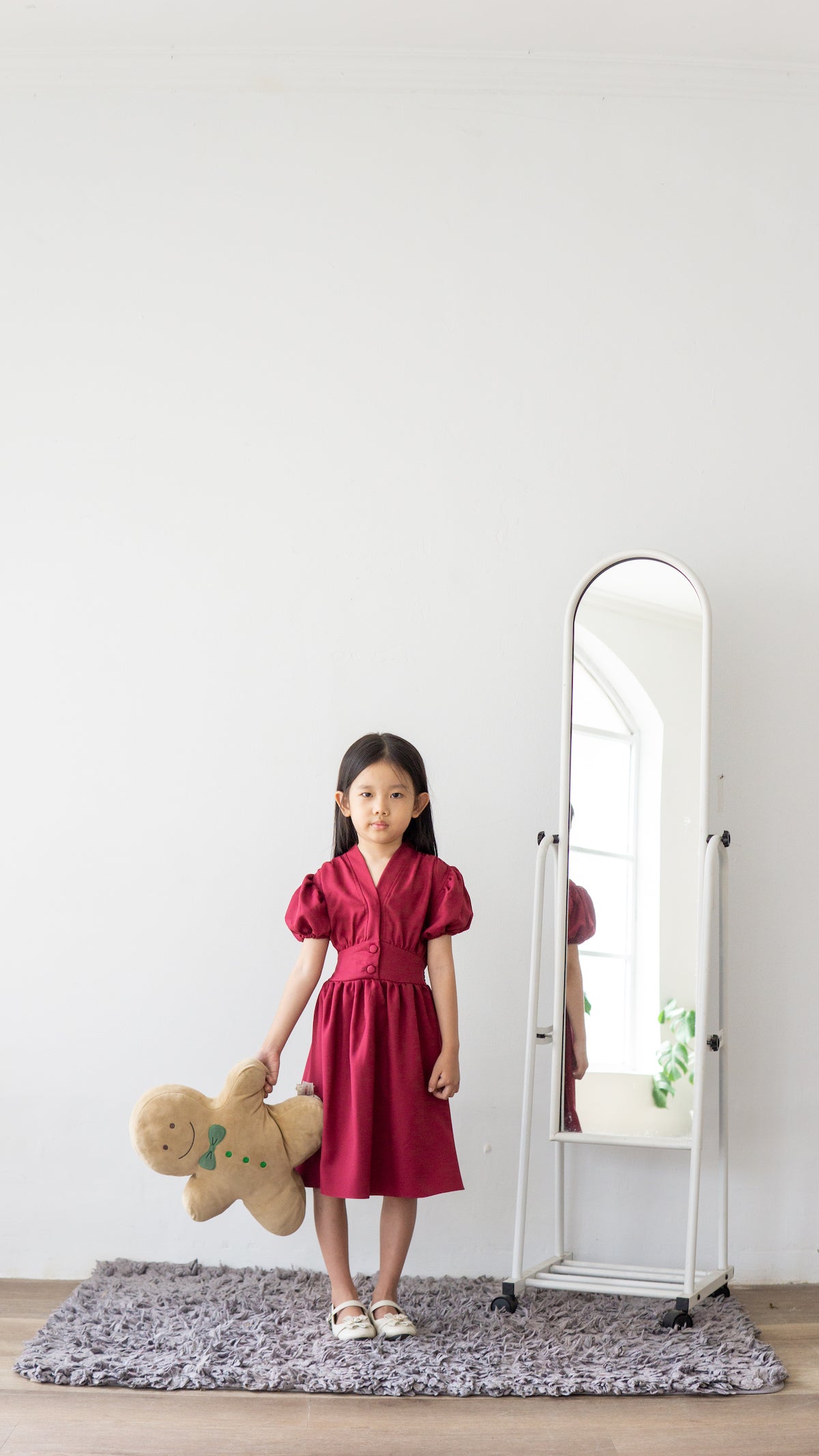 Mini Daisy - Maroon