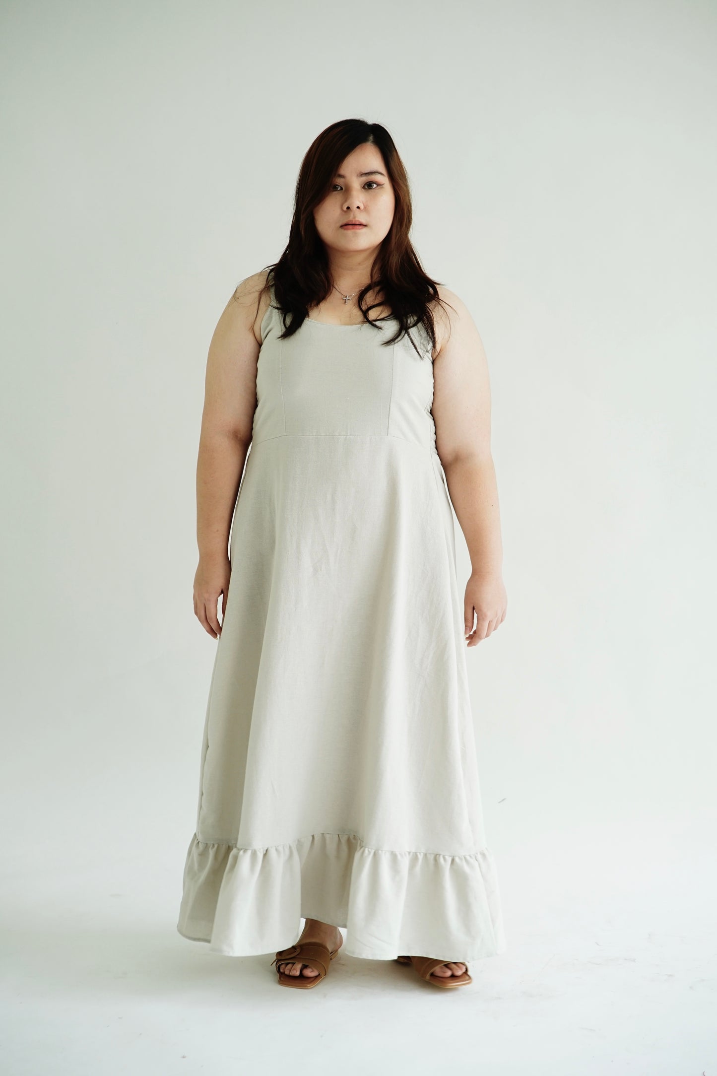 Elaine Dress - Oat