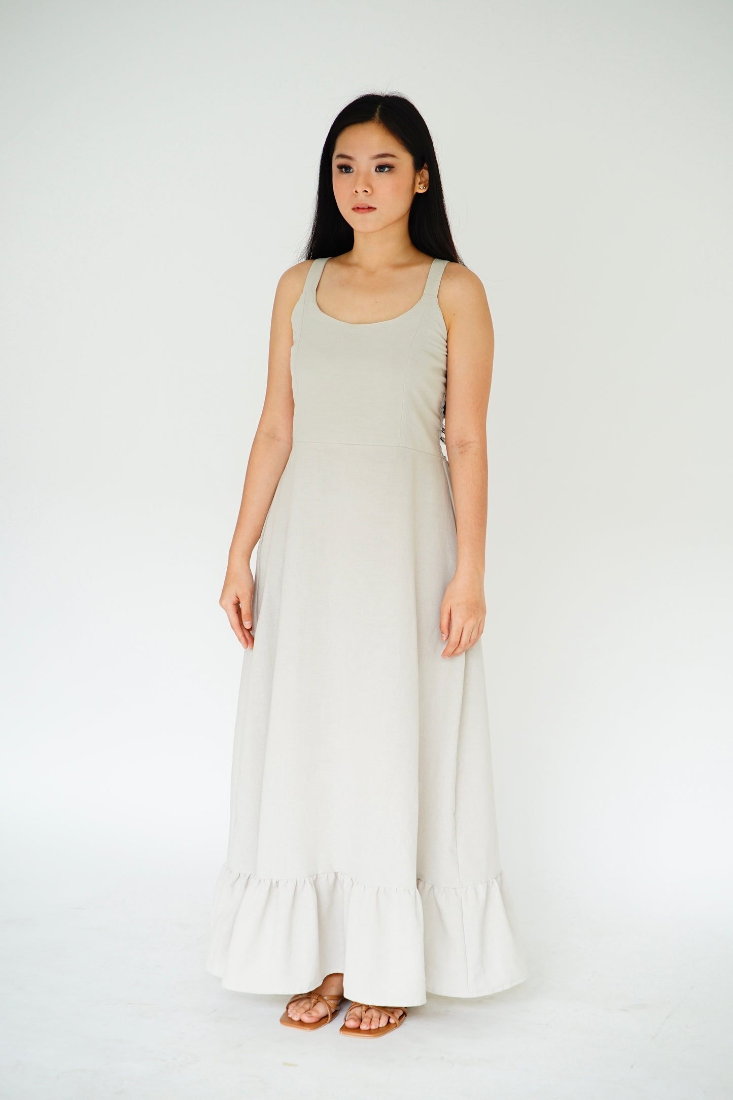 Elaine Dress - Oat