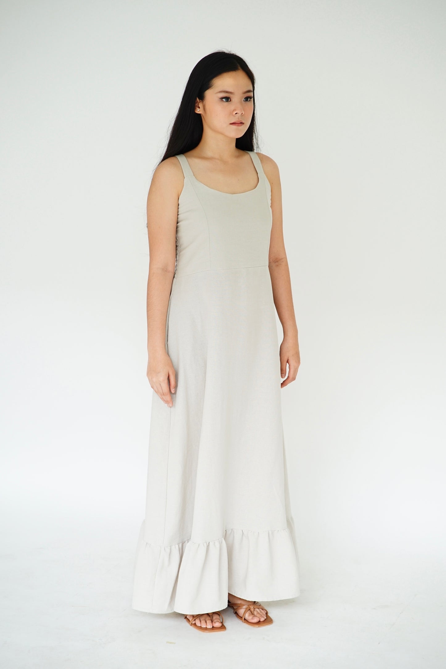 Elaine Dress - Oat
