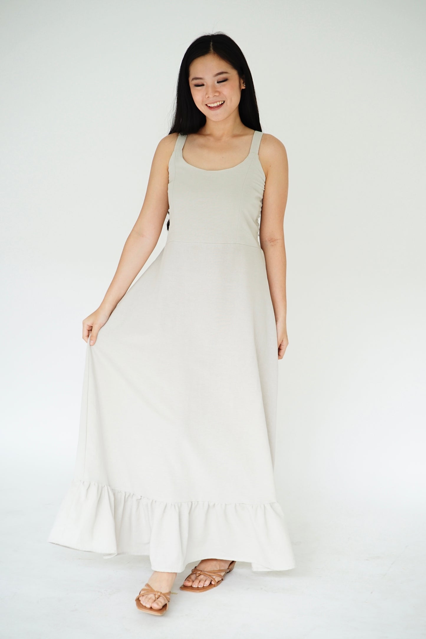 Elaine Dress - Oat