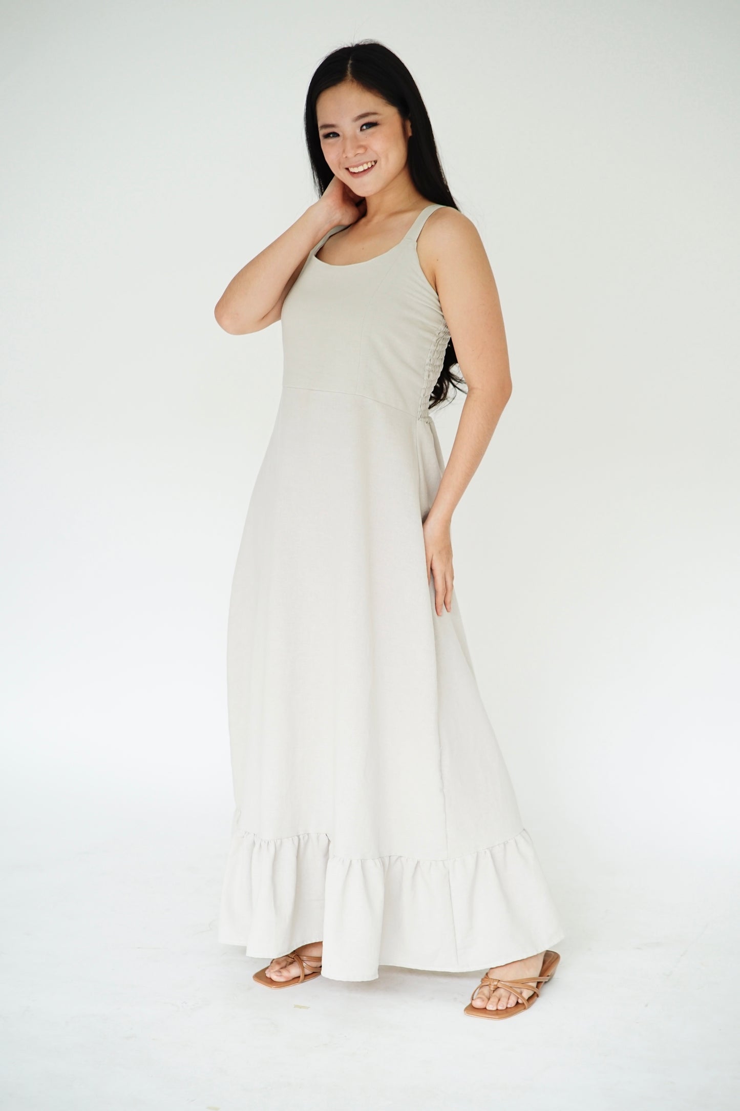 Elaine Dress - Oat