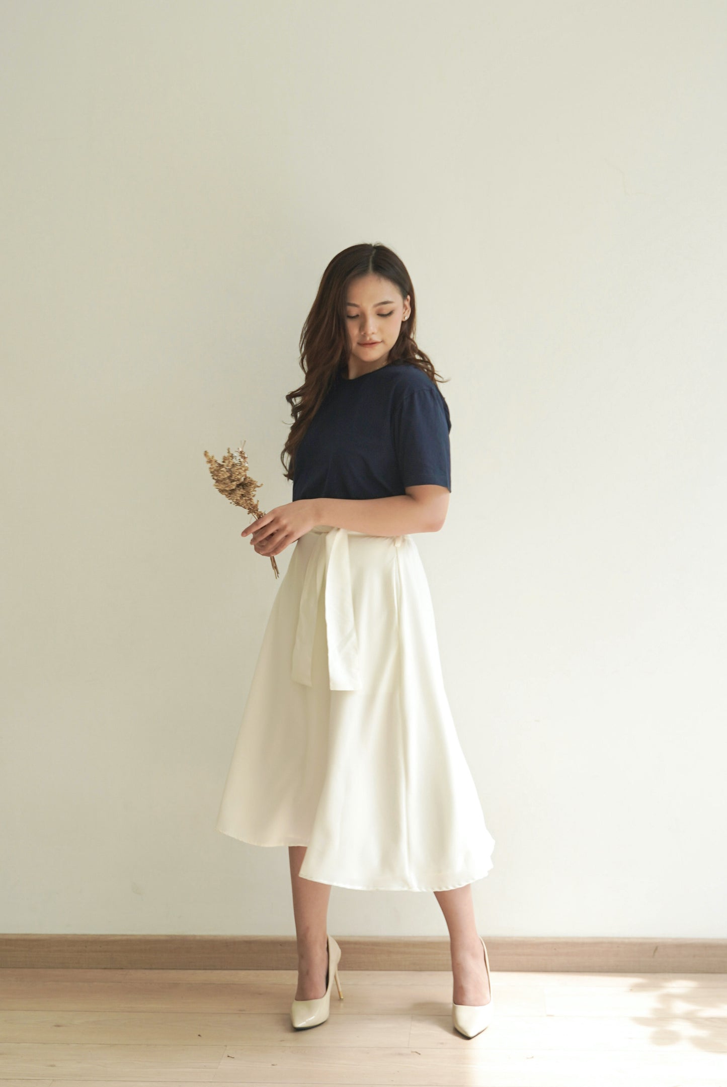 Roselle Skirt - White