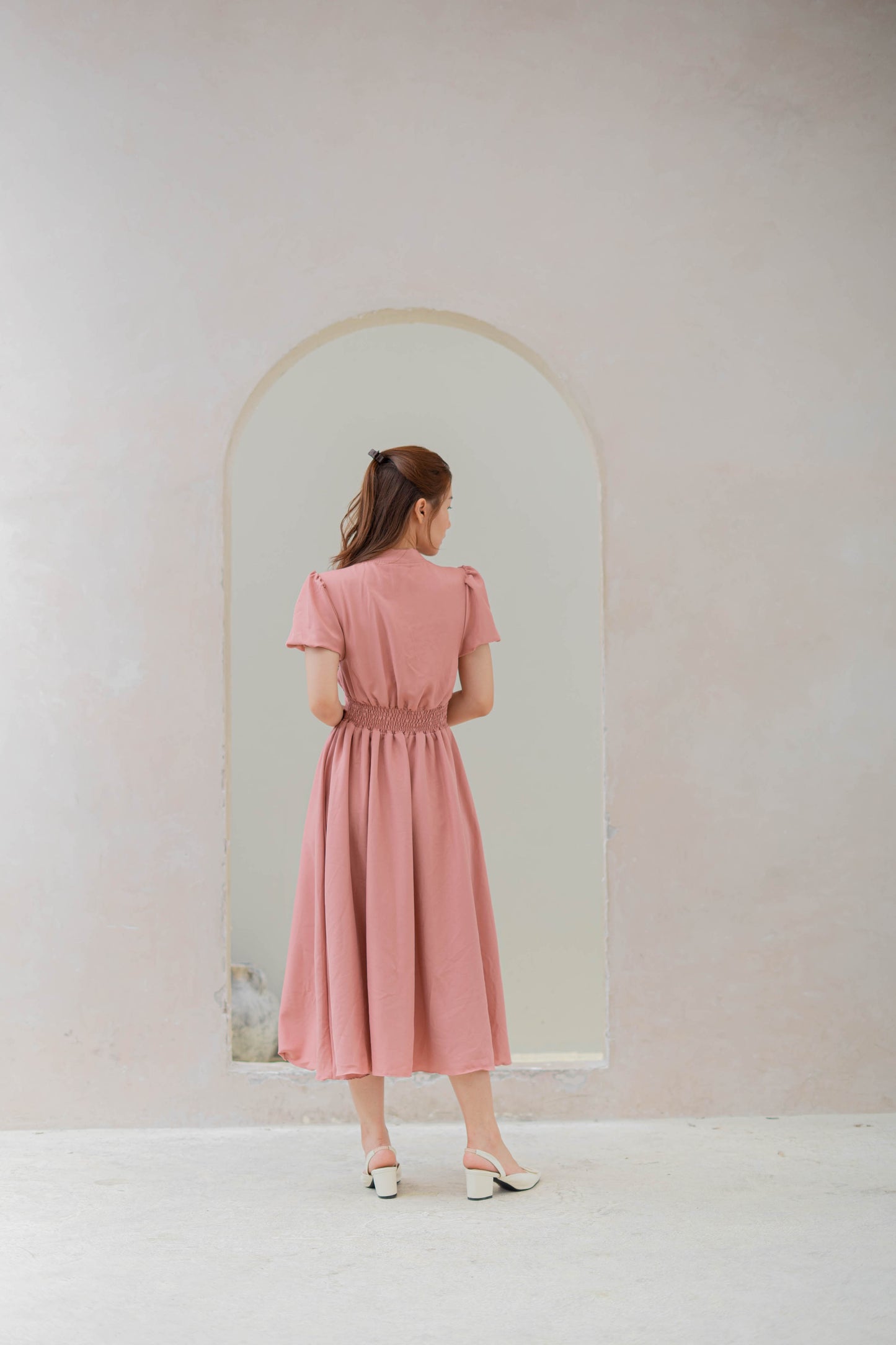 Daisy Dress - Dusty Pink