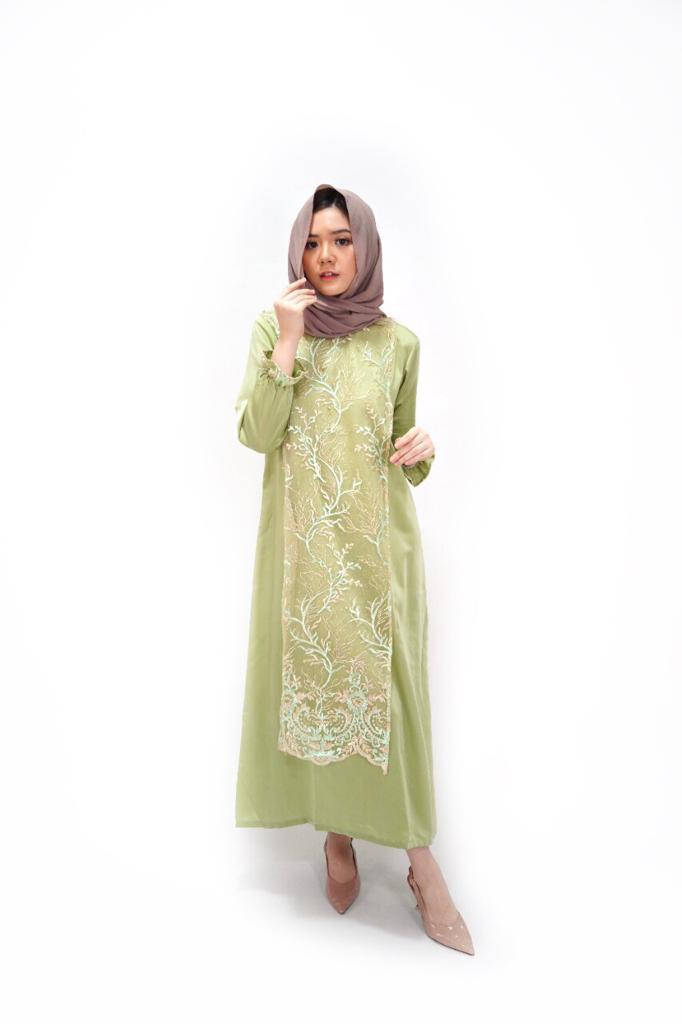 Nawal Dress - Matcha