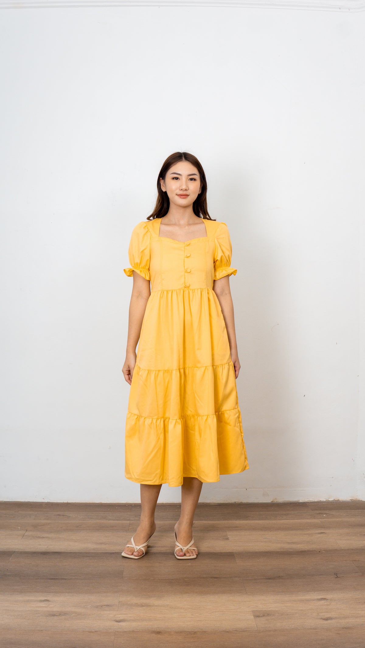 Anette Dress - Yellow