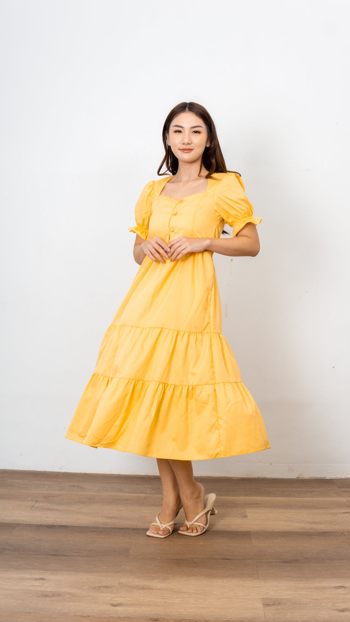 Anette Dress - Yellow