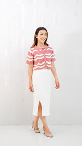 Isabelle Knit Top - Pink