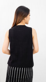 Lene Knit Top - Black
