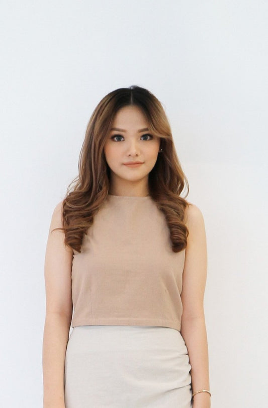 Ela Tank Top - Brown