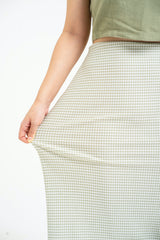 Lyana Skirt - Light Olive
