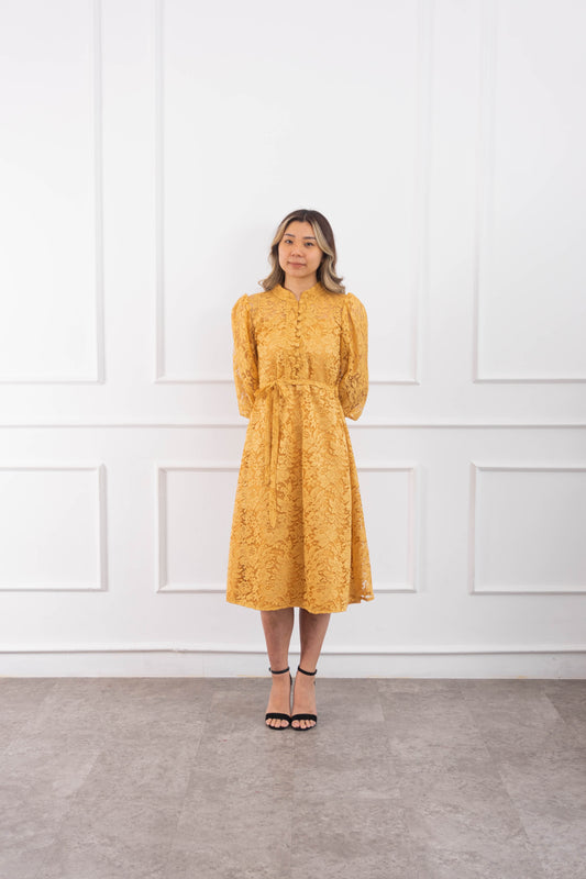 Lily Dress - Yellow