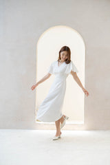Marie Dress - White