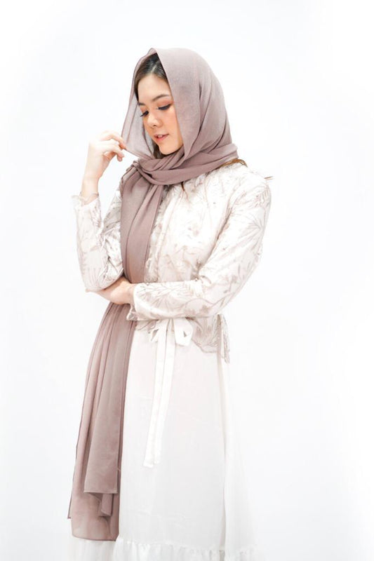 Najwa Dress - White